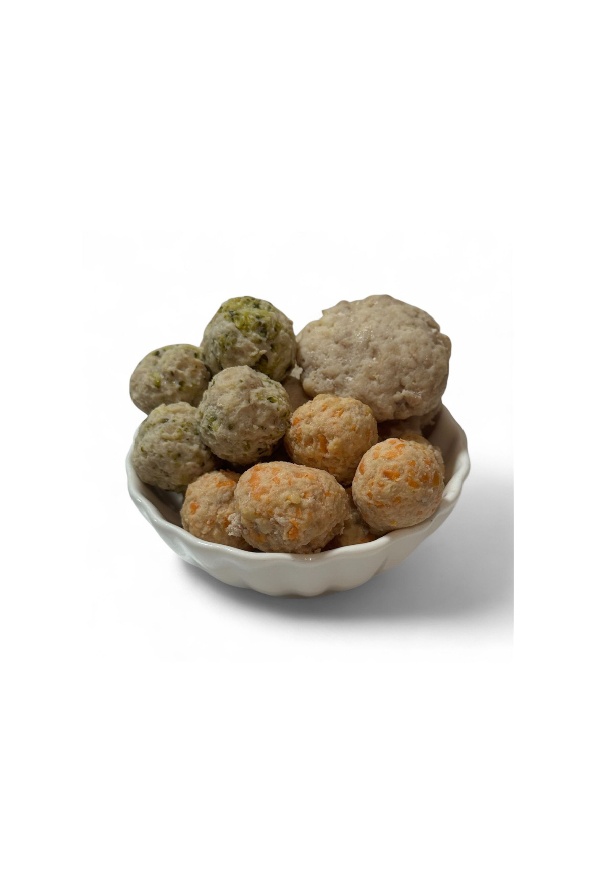 Chicken meat patties + meatballs (200g)